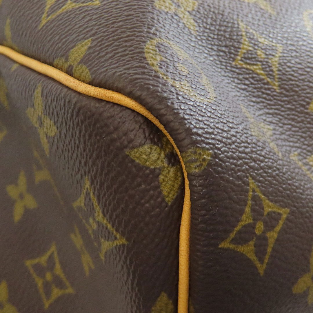 LOUIS VUITTON Boston Duffel bag M41416 Monogram canvas Brown Keepall 50 Women Used Authentic