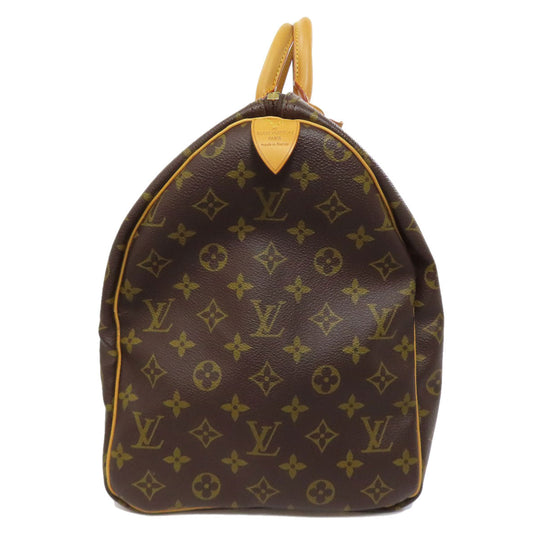 LOUIS VUITTON Boston Duffel bag M41416 Monogram canvas Brown Keepall 50 Women Used Authentic