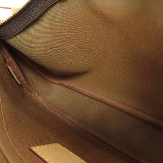 LOUIS VUITTON Shoulder Bag M44840 Monogram canvas Brown Multi Pochette Accessoires Women Used Authentic