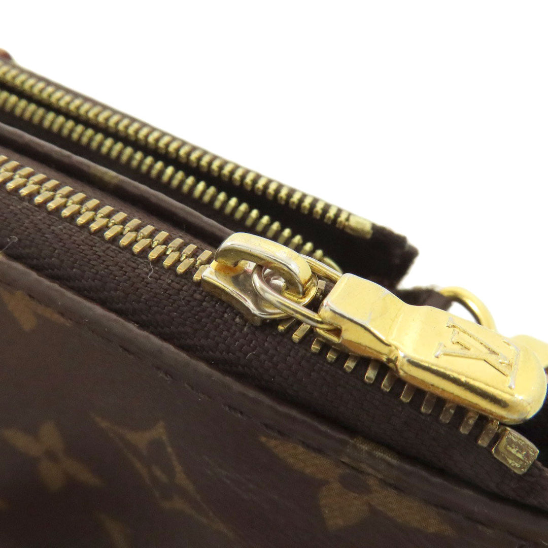 LOUIS VUITTON Shoulder Bag M44840 Monogram canvas Brown Multi Pochette Accessoires Women Used Authentic