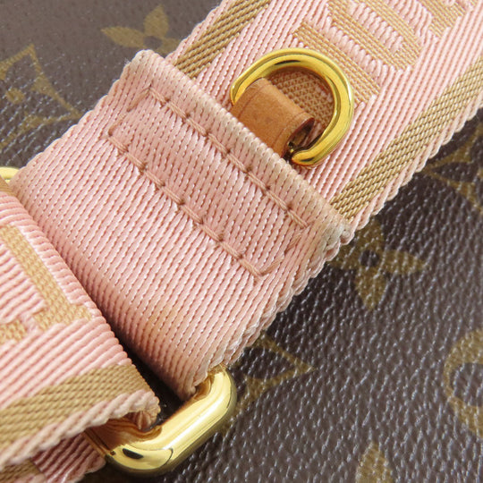 LOUIS VUITTON Shoulder Bag M44840 Monogram canvas Brown Multi Pochette Accessoires Women Used Authentic