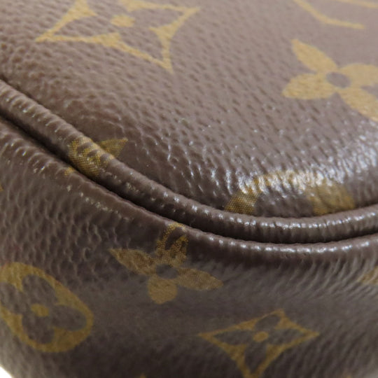 LOUIS VUITTON Shoulder Bag M44840 Monogram canvas Brown Multi Pochette Accessoires Women Used Authentic