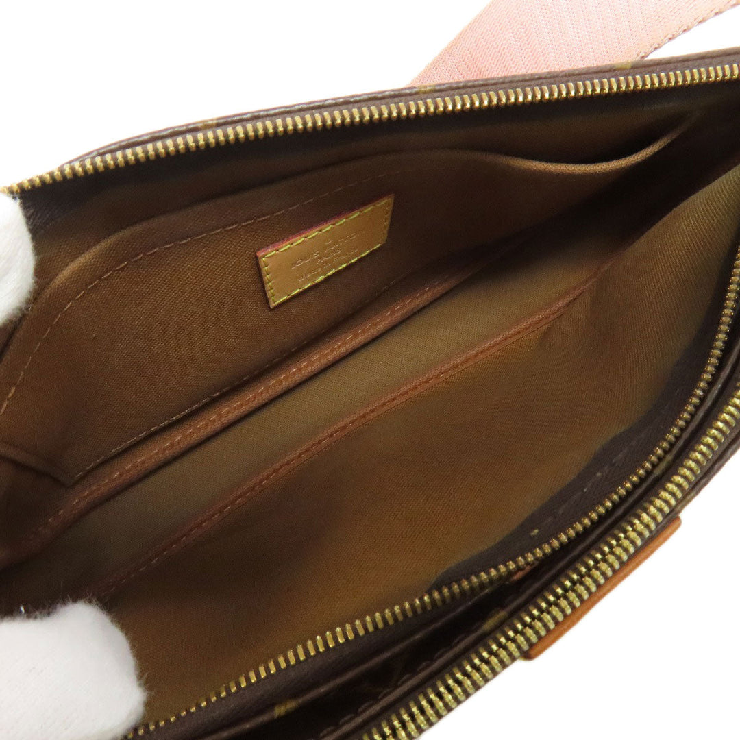 LOUIS VUITTON Shoulder Bag M44840 Monogram canvas Brown Multi Pochette Accessoires Women Used Authentic