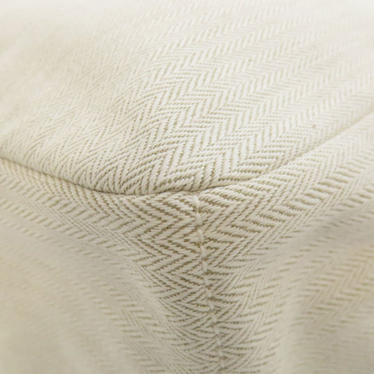 HERMES Accessory pouch Towal chevron beige fullby 25 bag in bag