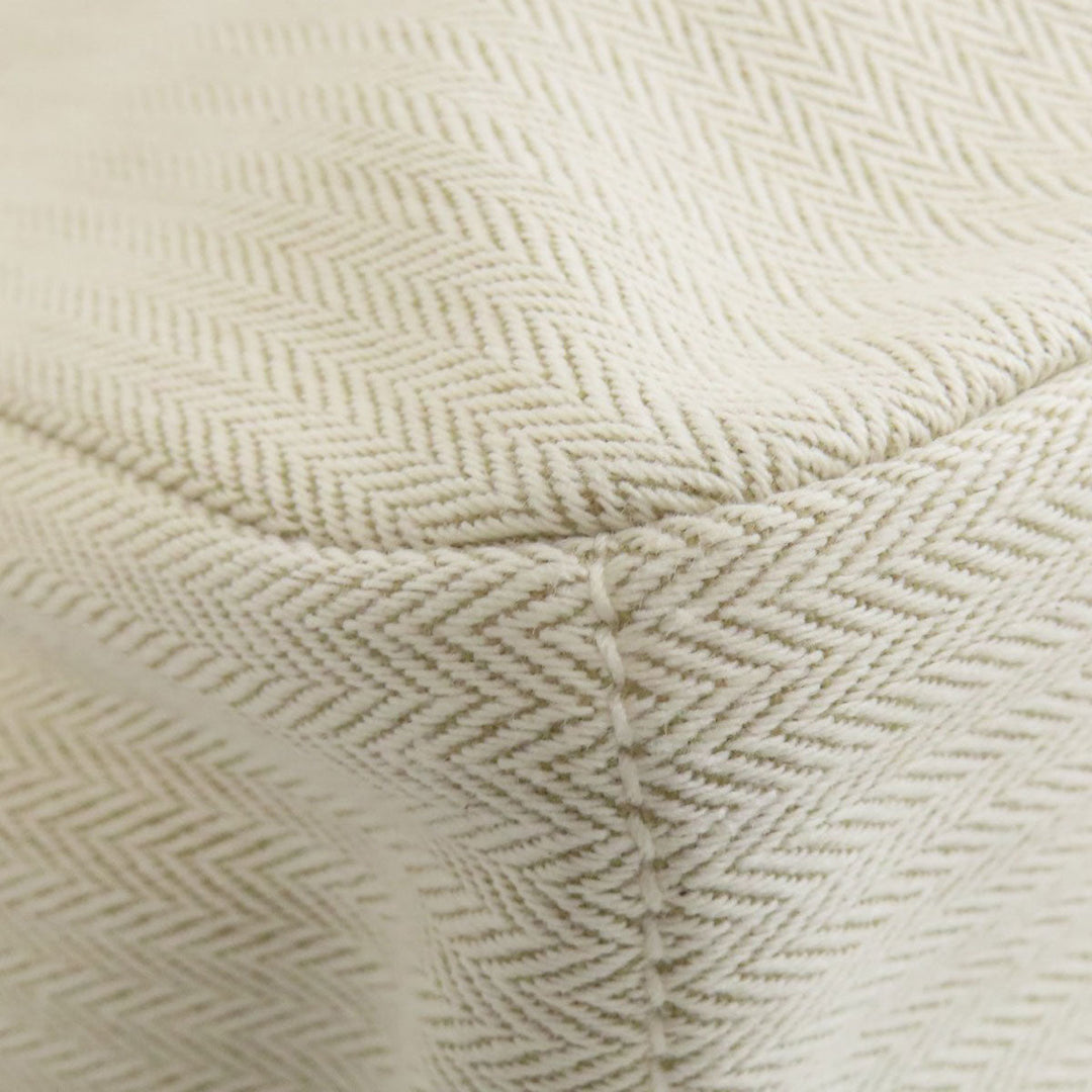 HERMES Accessory pouch Towal chevron beige fullby 25 bag in bag