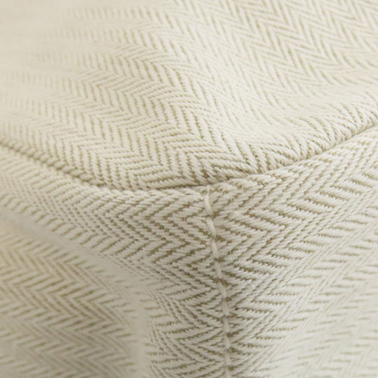 HERMES Accessory pouch Towal chevron beige fullby 25 bag in bag