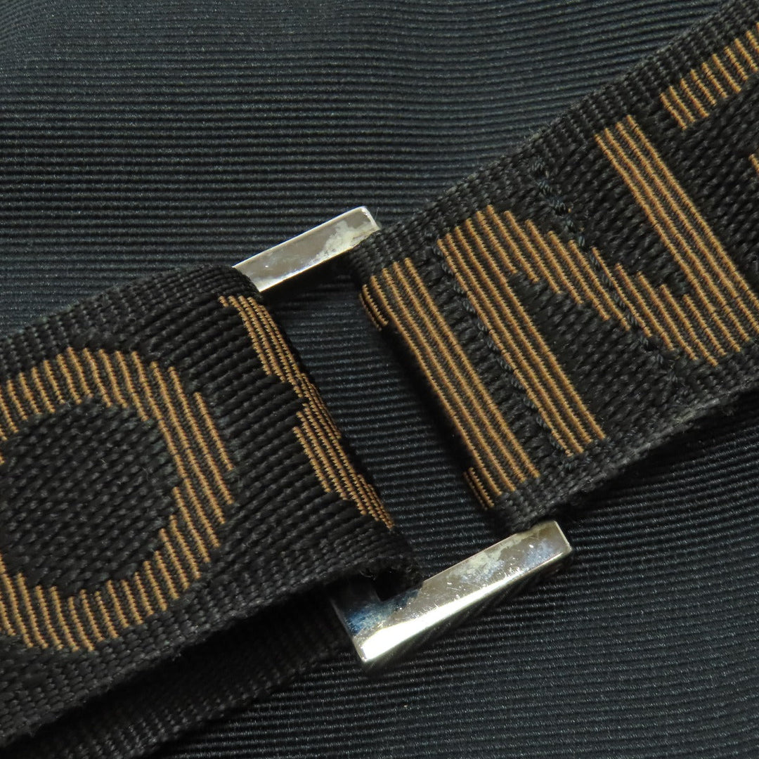 FENDI Shoulder Bag Nylon black logo