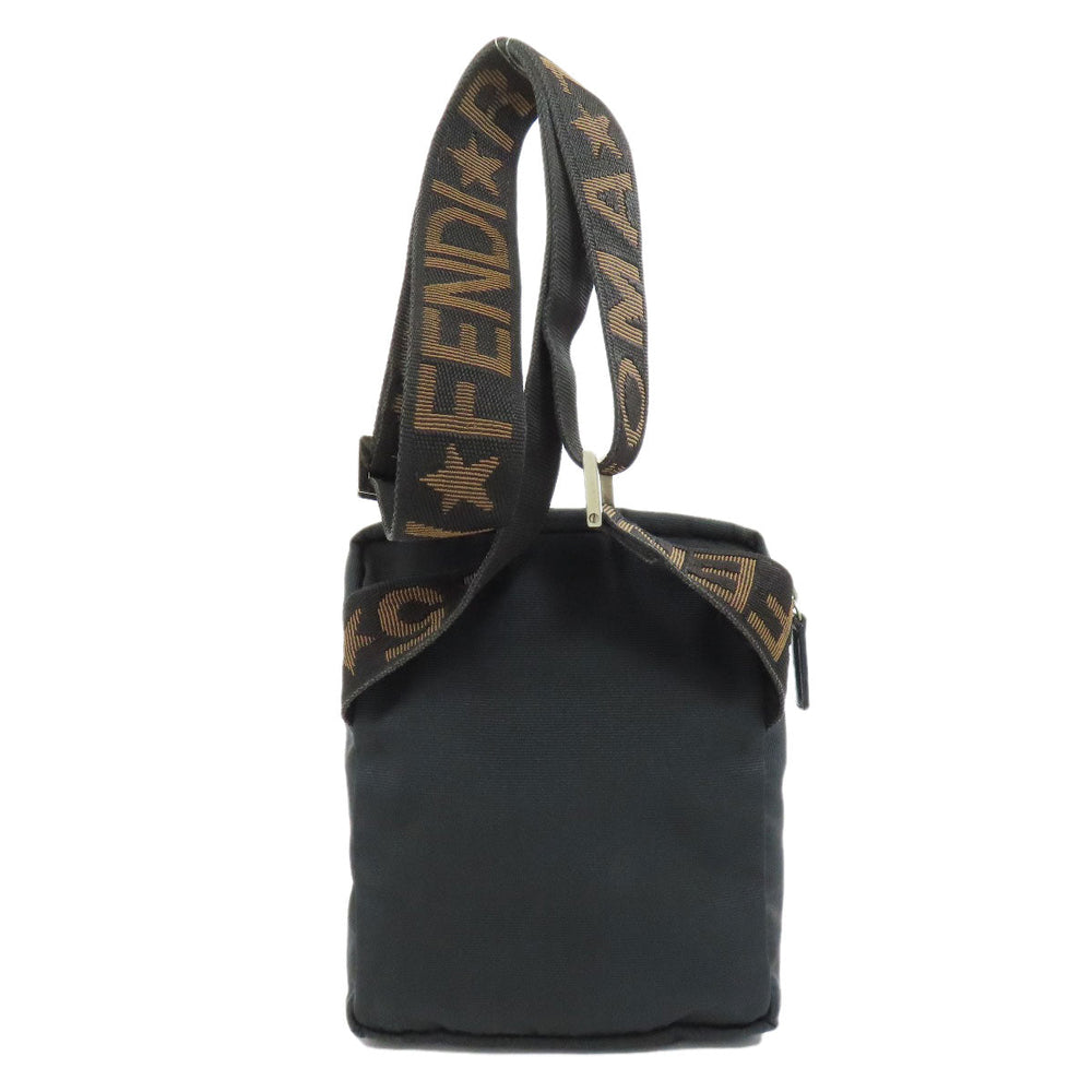 FENDI Shoulder Bag Nylon black logo