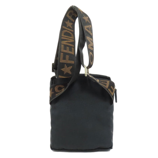 FENDI Shoulder Bag Nylon black logo