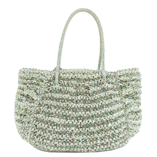 ANTEPRIMA Handbag PVC Silver Wire bag