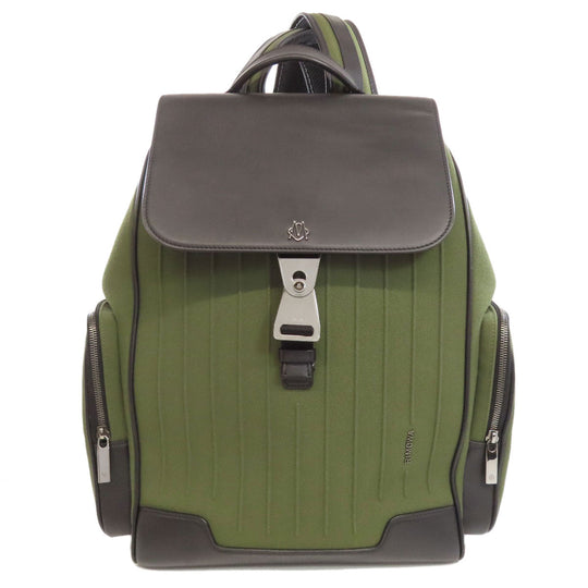 RIMOWA Backpack canvas green logo
