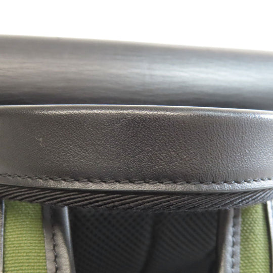 RIMOWA Backpack canvas green logo