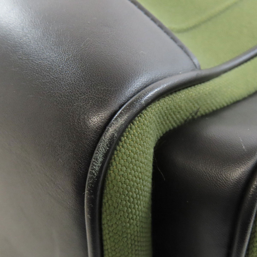 RIMOWA Backpack canvas green logo