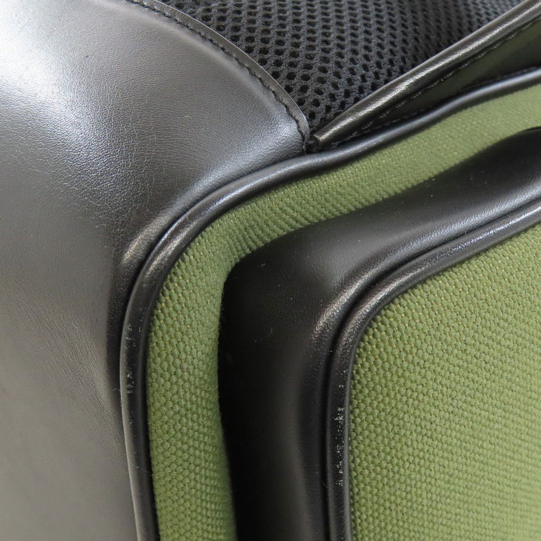 RIMOWA Backpack canvas green logo