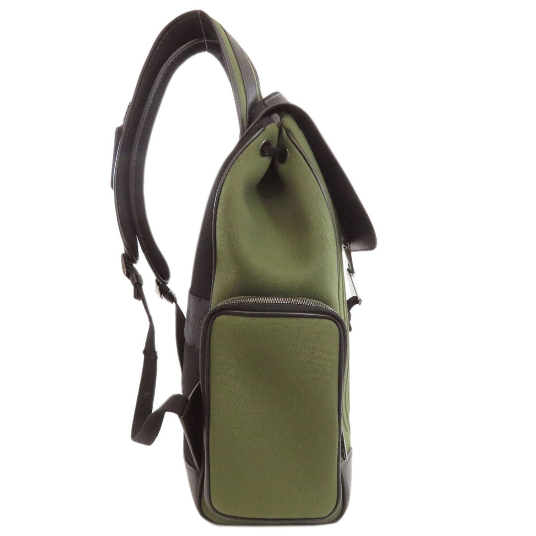 RIMOWA Backpack canvas green logo
