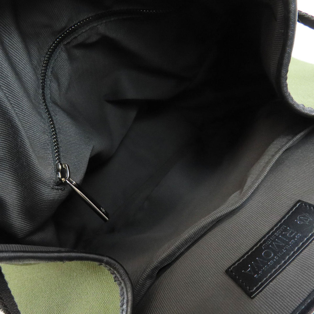 RIMOWA Backpack canvas green logo