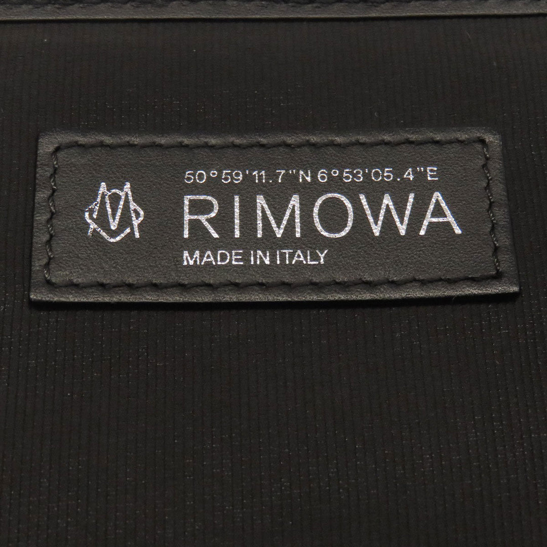 RIMOWA Backpack canvas green logo