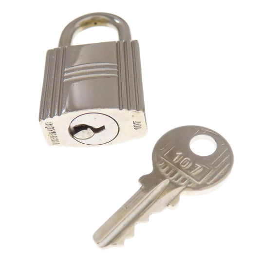 HERMES Handbag Taurillon Clemence beige Picotin Lock PM Etoupe SilverMetal Women Used Authentic