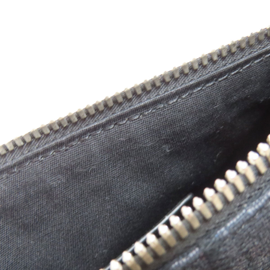 Christian Dior Shoulder Bag canvas black Oblique Women Used Authentic