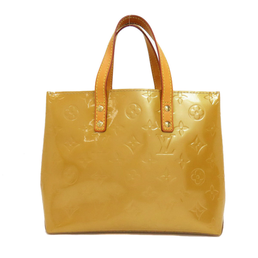 LOUIS VUITTON Handbag M91334 Vernis beige Lead PM Women Used Authentic