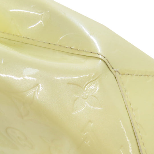 LOUIS VUITTON Handbag M91336 Vernis yellow Lead PM Women Used Authentic