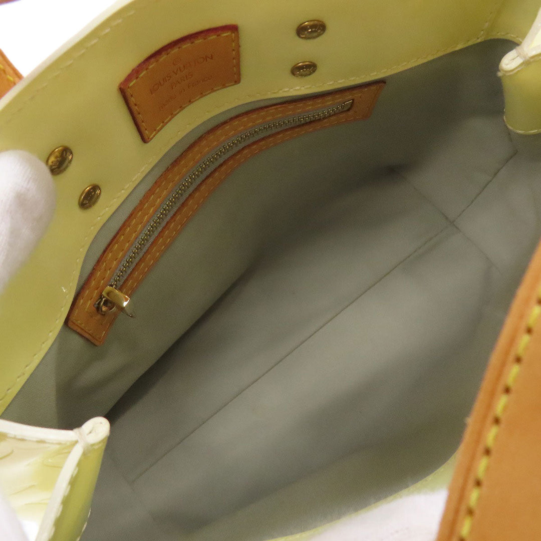 LOUIS VUITTON Handbag M91336 Vernis yellow Lead PM Women Used Authentic