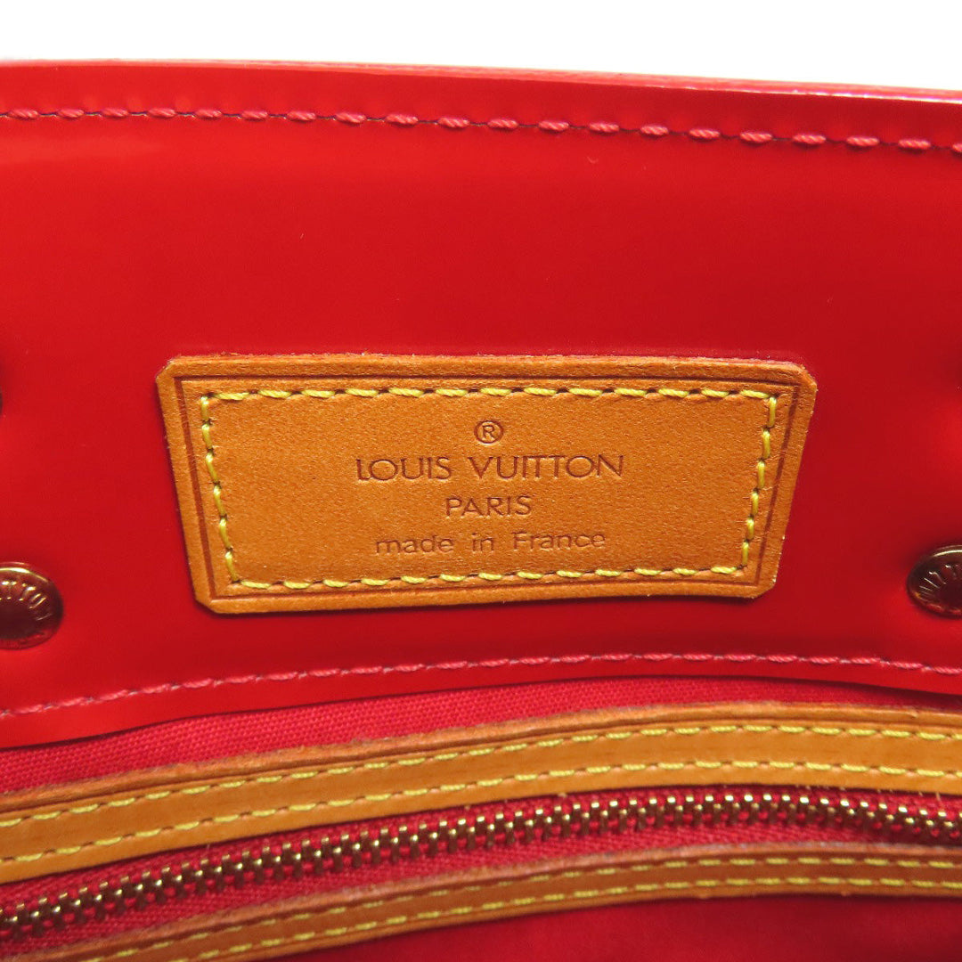 LOUIS VUITTON Handbag M91088 Vernis Red Lead PM Women Used Authentic