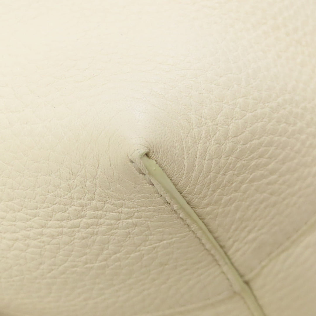 THE ROW Handbag Calfskin white The Law One Belt Women Used Authentic