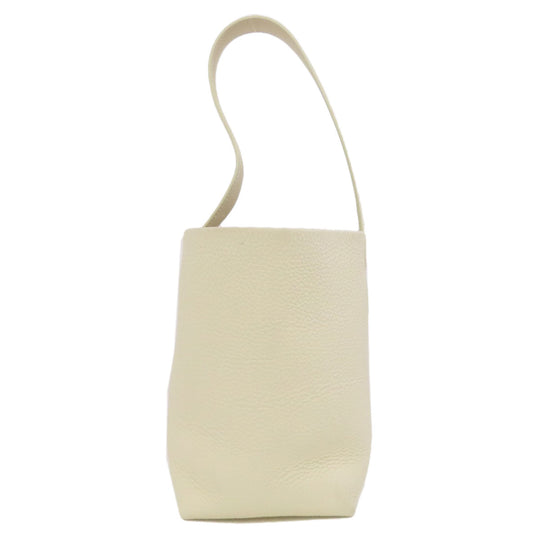 THE ROW Handbag Calfskin white The Law One Belt Women Used Authentic