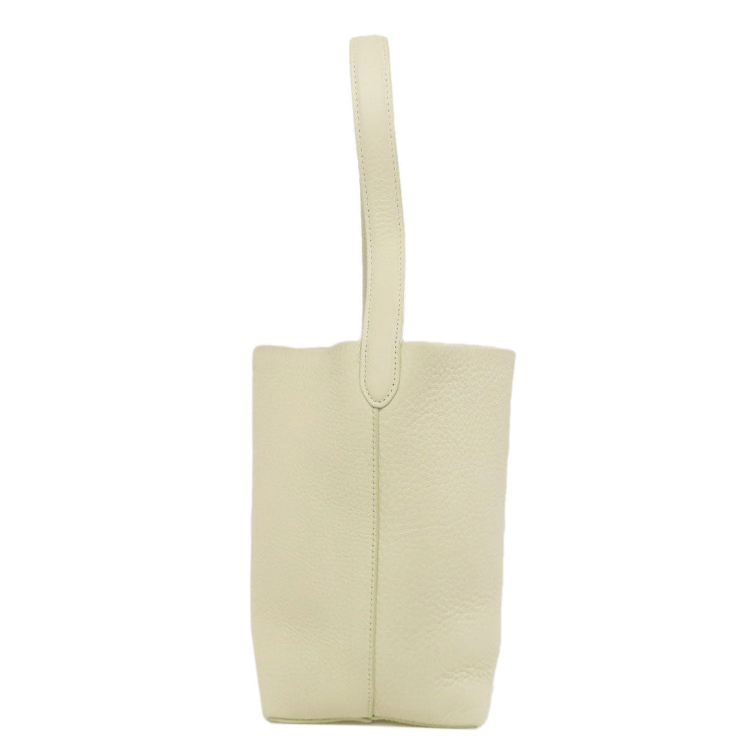THE ROW Handbag Calfskin white The Law One Belt Women Used Authentic