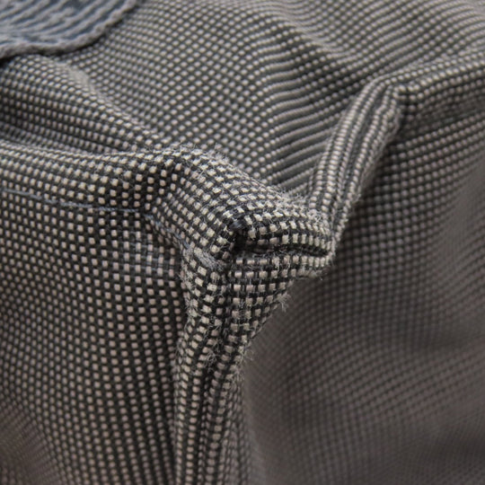 HERMES Handbag canvas gray Her Line ad MM Women Used Authentic