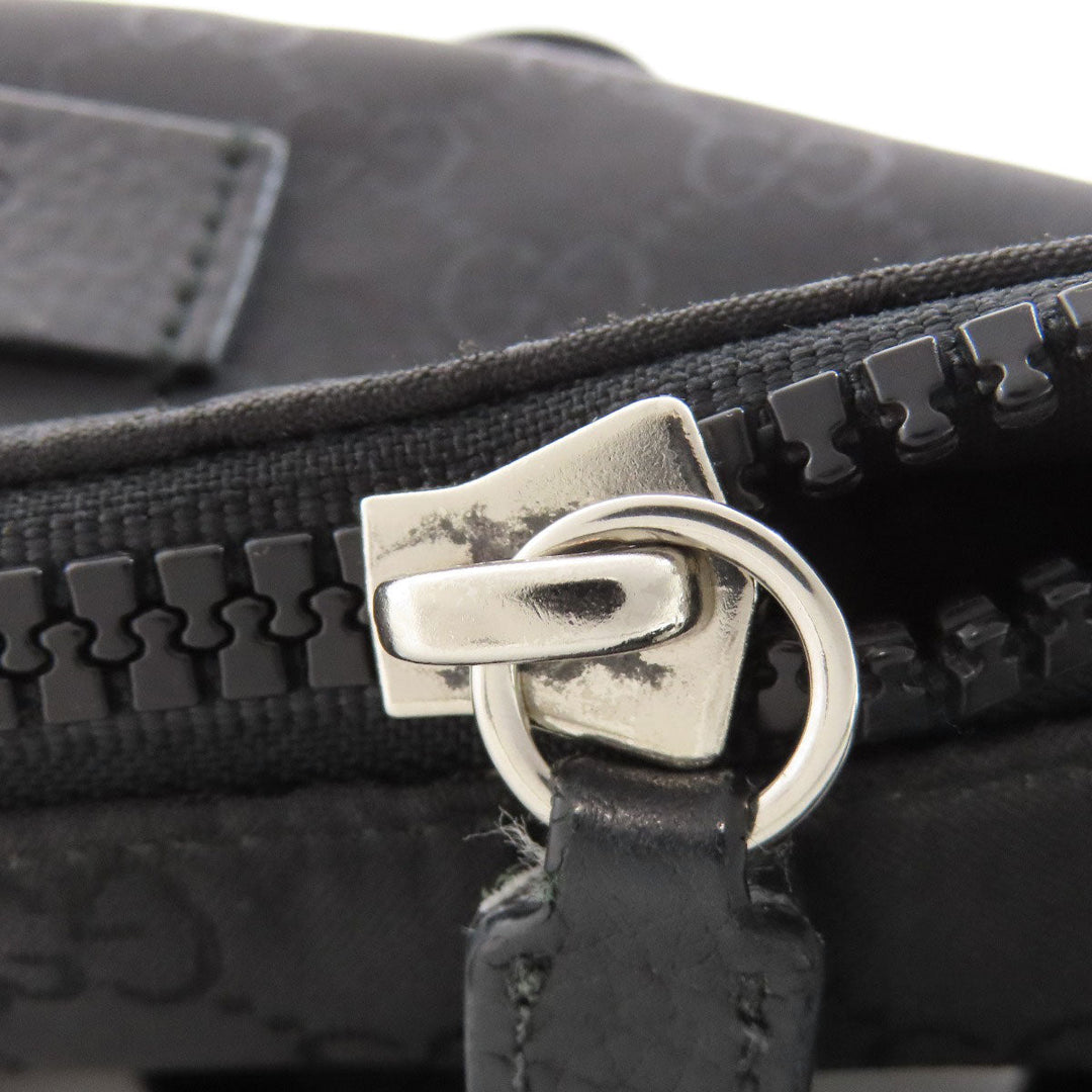 GUCCI Shoulder Bag 509639 Nylon black GG