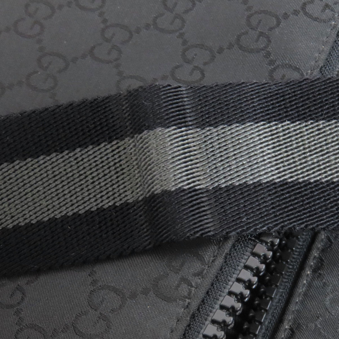 GUCCI Shoulder Bag 509639 Nylon black GG