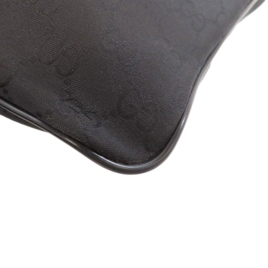 GUCCI Shoulder Bag 509639 Nylon black GG