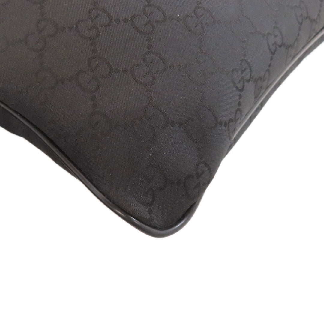 GUCCI Shoulder Bag 509639 Nylon black GG