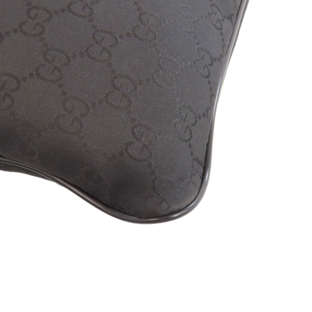 GUCCI Shoulder Bag 509639 Nylon black GG
