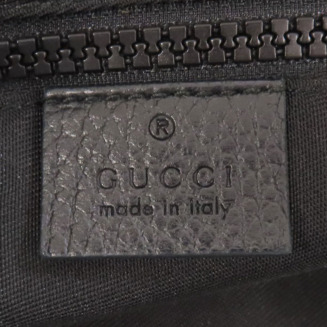 GUCCI Shoulder Bag 509639 Nylon black GG