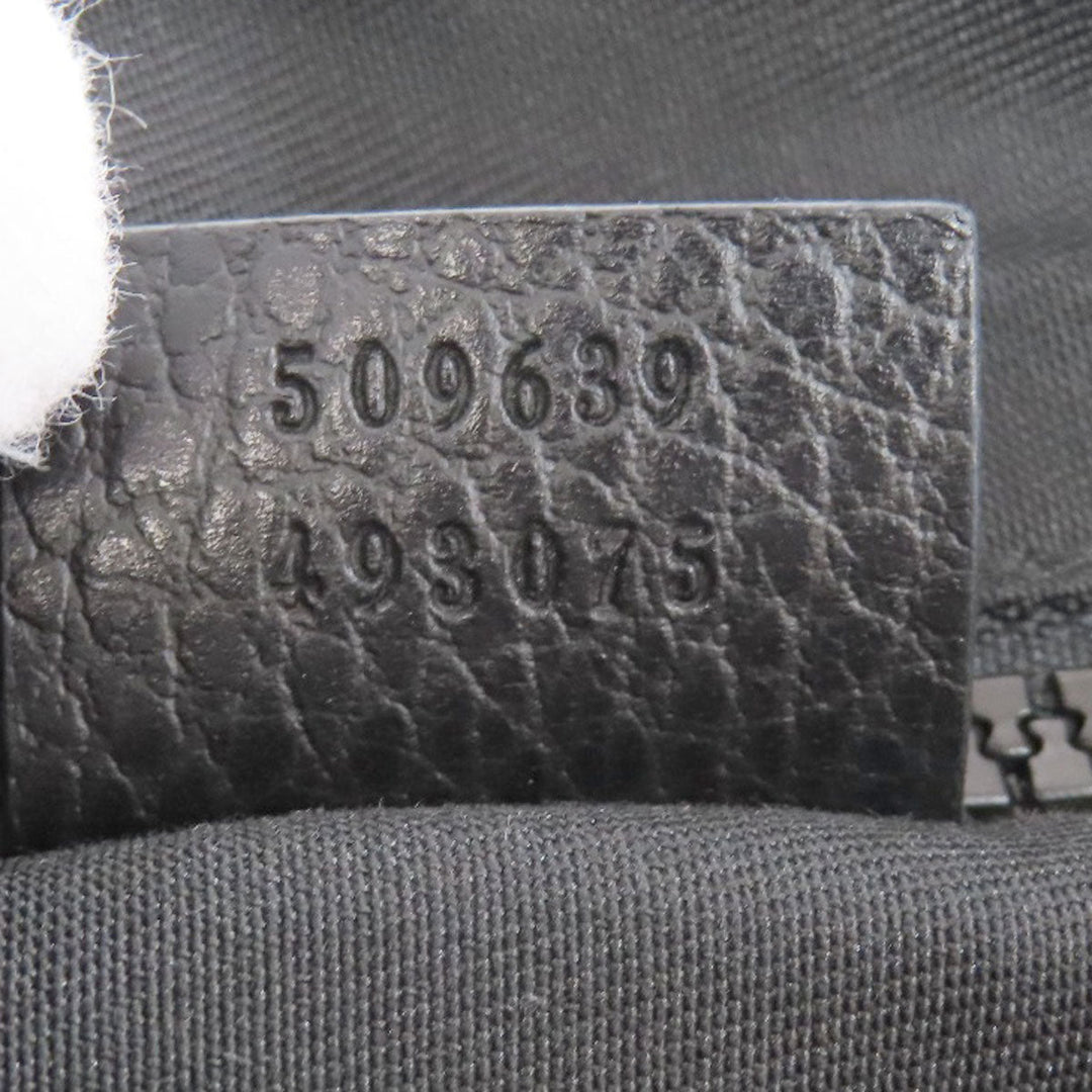 GUCCI Shoulder Bag 509639 Nylon black GG