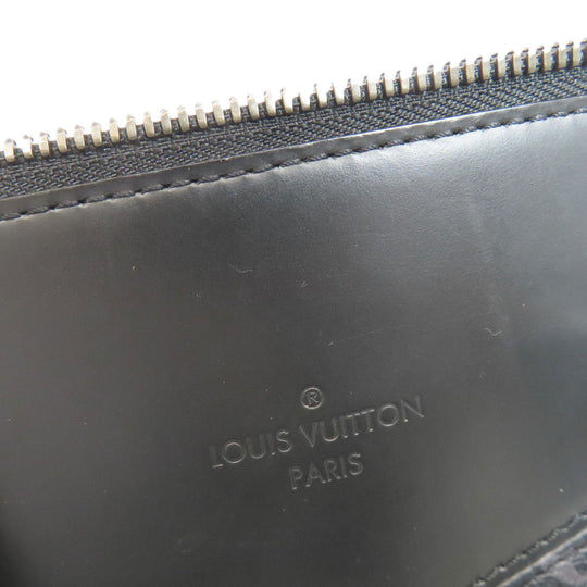 LOUIS VUITTON Business bag M40566 Monogram Eclipse black Briefcase Explorer mens Used Authentic
