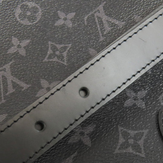 LOUIS VUITTON Business bag M40566 Monogram Eclipse black Briefcase Explorer mens Used Authentic