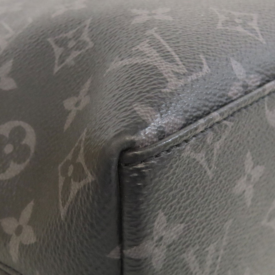 LOUIS VUITTON Business bag M40566 Monogram Eclipse black Briefcase Explorer mens Used Authentic