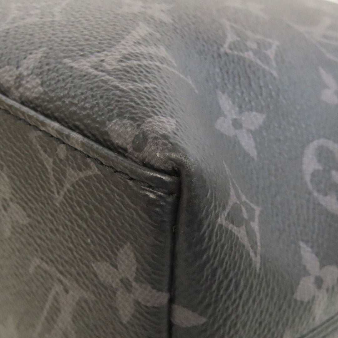 LOUIS VUITTON Business bag M40566 Monogram Eclipse black Briefcase Explorer mens Used Authentic