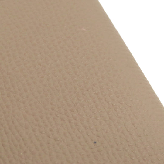LOEWE Bifold Wallet Calfskin Brown Anagram Compact Wallet