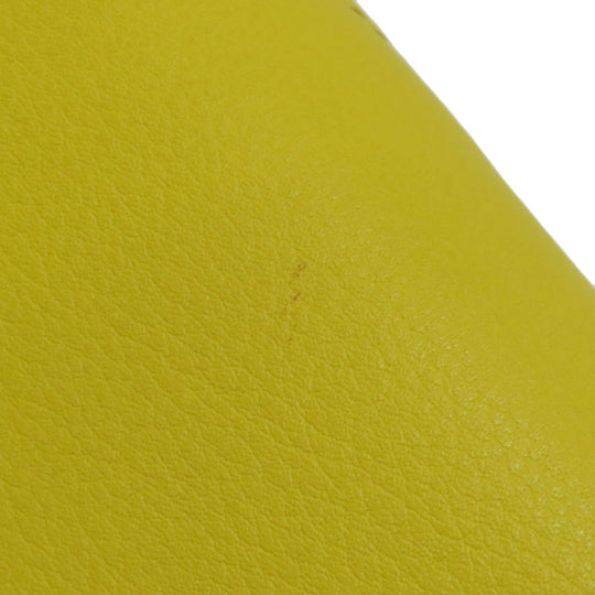 LOEWE Long Wallet Purse Calfskin yellow puzzle Women Used Authentic