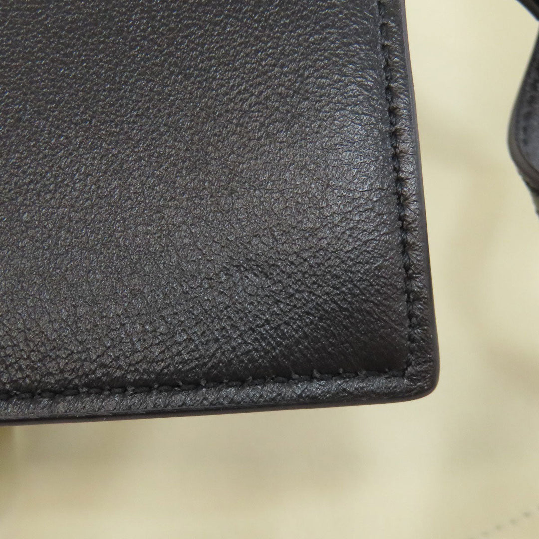 SAINT LAURENT Shoulder Bag Calfskin white logo