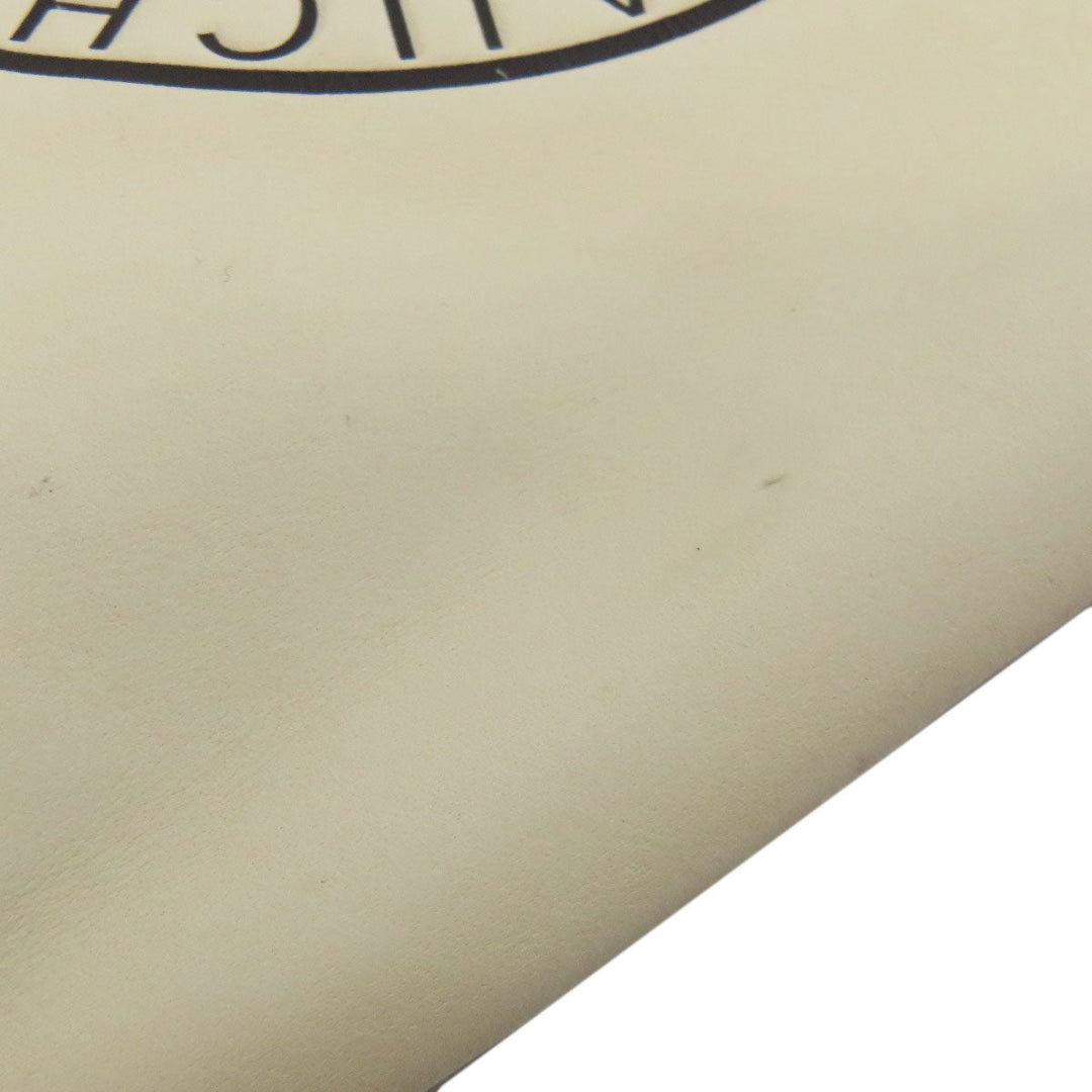 SAINT LAURENT Shoulder Bag Calfskin white logo