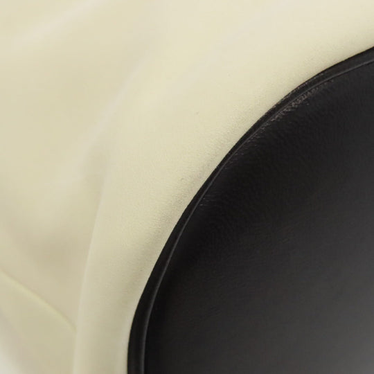 SAINT LAURENT Shoulder Bag Calfskin white logo