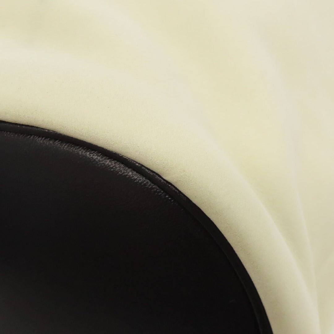 SAINT LAURENT Shoulder Bag Calfskin white logo