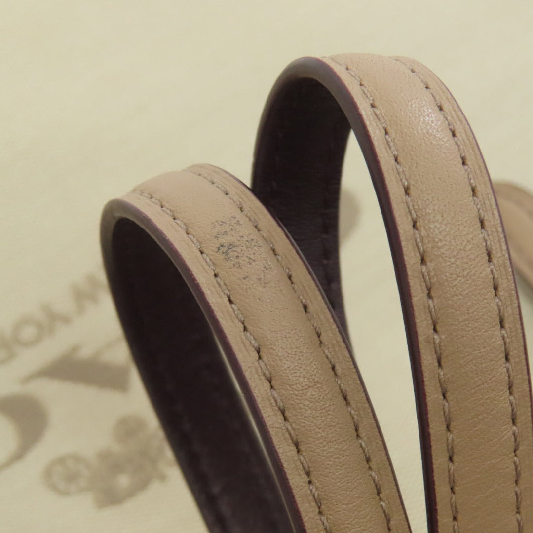 COACH Tote Bag 6528 canvas beige logo Women Used Authentic