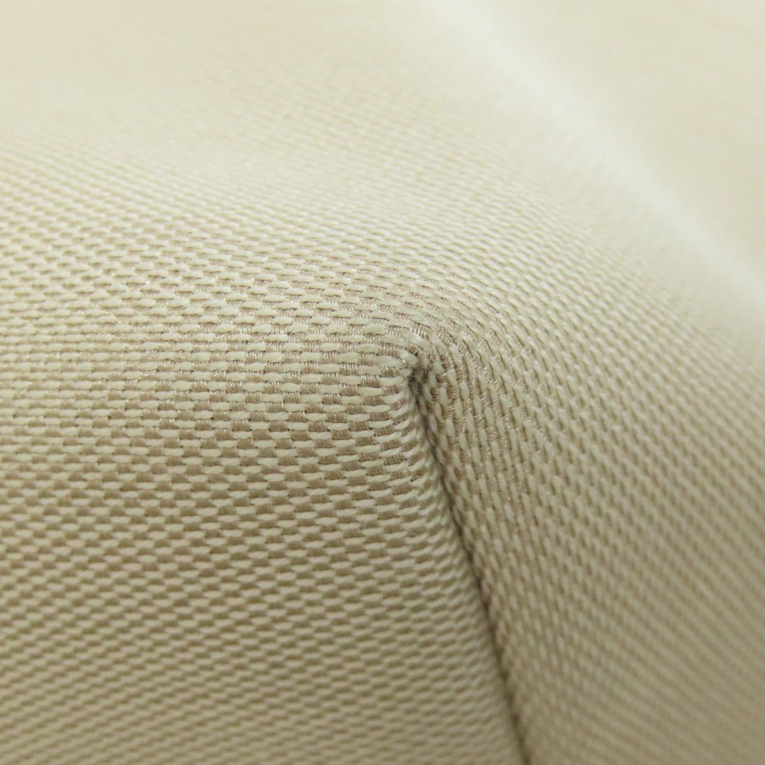 COACH Tote Bag 6528 canvas beige logo Women Used Authentic